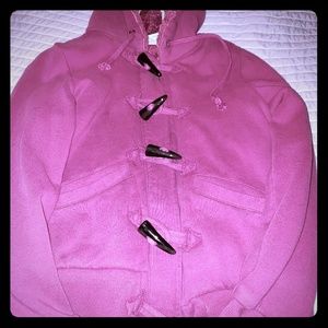 Roxy inside fur jacket